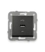 Viko Novella/Trenda Siyah Usb Konnektör (Çerçeve Hariç)