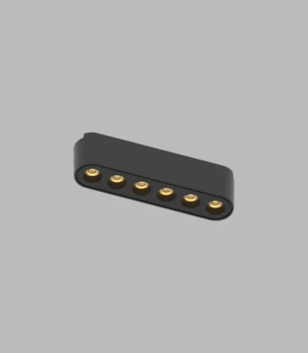 Gecem Maga 11,5 cm 6W COB LED Magnet Lensli Ray Spot