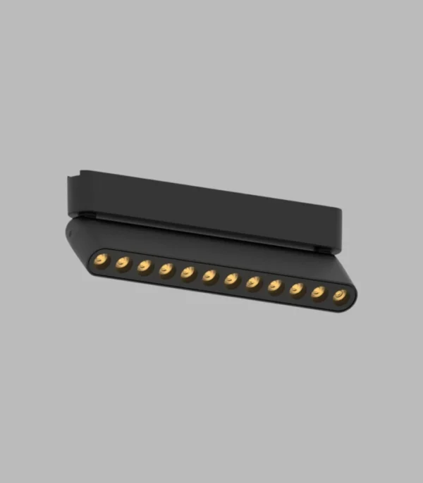 Gecem Magva 22,2 cm 12W Lensli Hareketli Magnet Ray Spot