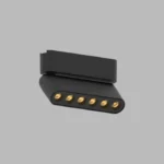 Gecem Magva 11,5 cm 6W Lensli Hareketli Magnet Ray Spot