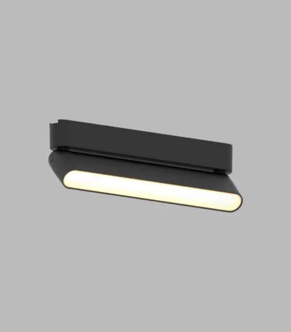 Gecem Magvo 22,2 cm 12W Opal Camlı Hareketli Magnet Ray Spot