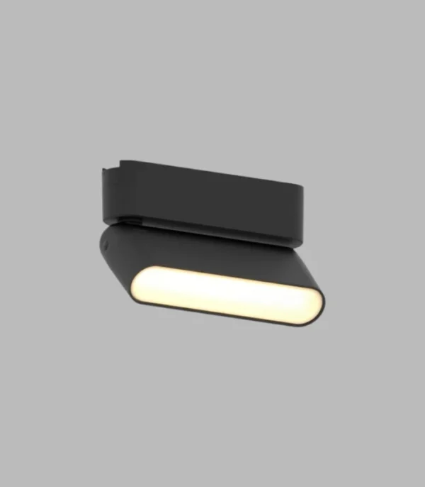 Gecem Magvo 11,5 cm 6W Opal Camlı Hareketli Magnet Ray Spot